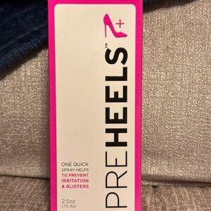 PRE HEELS Heel Protection Spray - White & Hot Pink Box